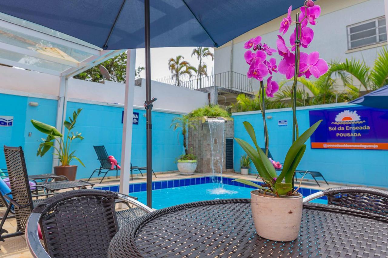 Pousada Sol Da Enseada Guaruja Inn - Piscina Aquecida Exterior foto